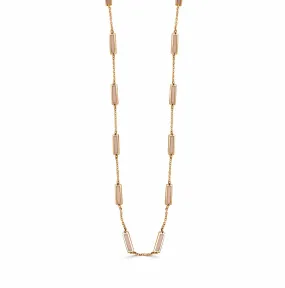 14K Yellow Coral 18 inch Necklace