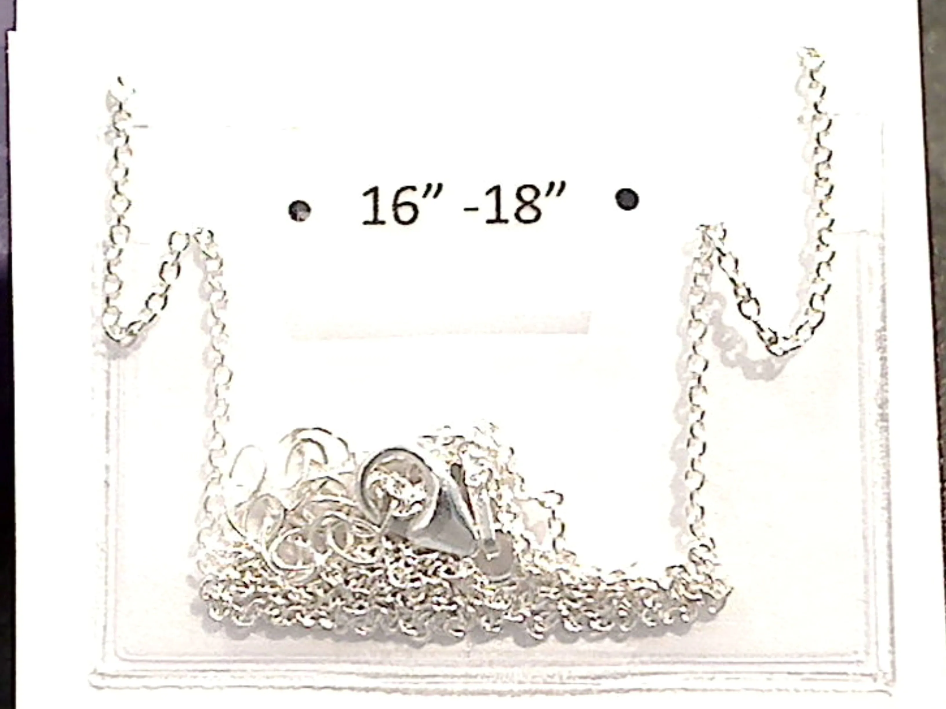 16" - 18" Sterling Silver Capricorn Zodiac Necklace