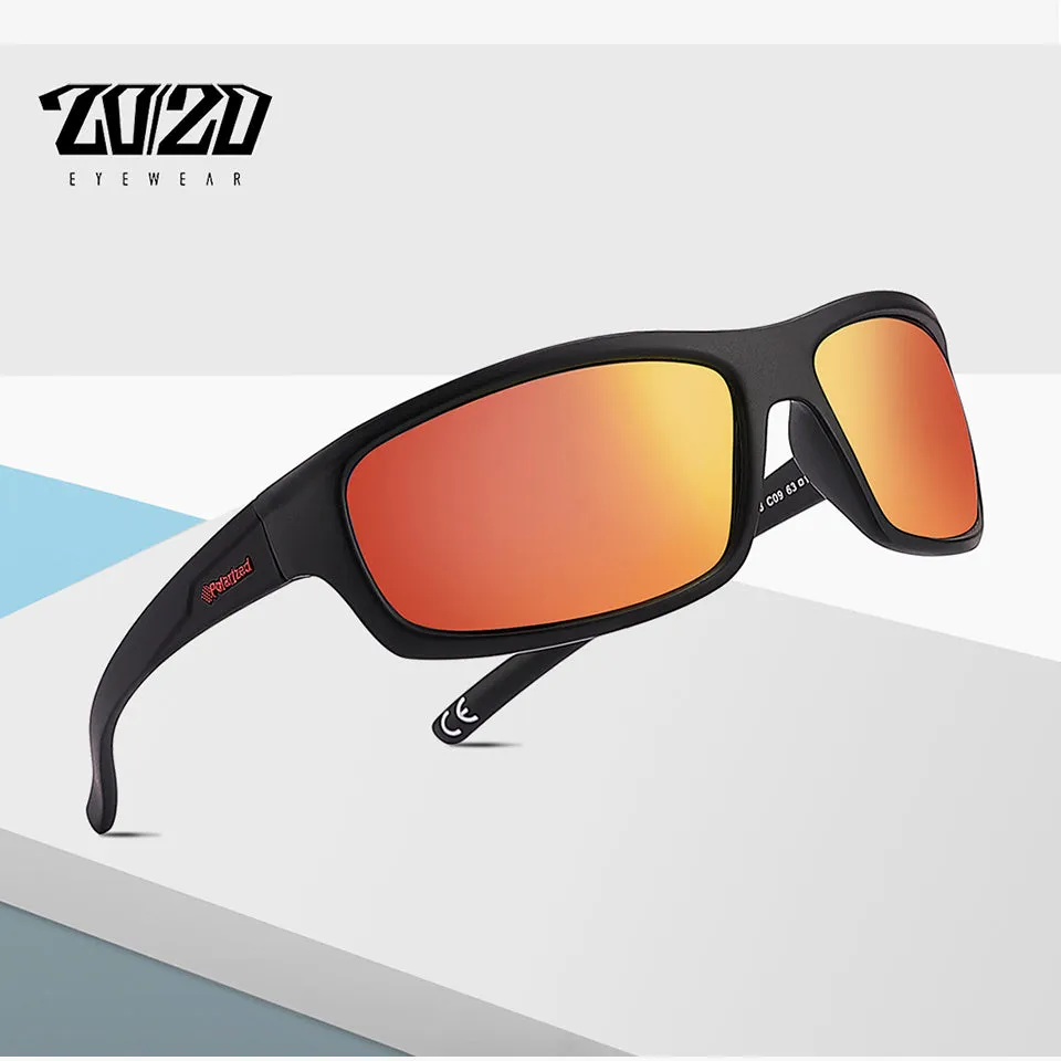 20/20 Polarized Sunglasses Men Square