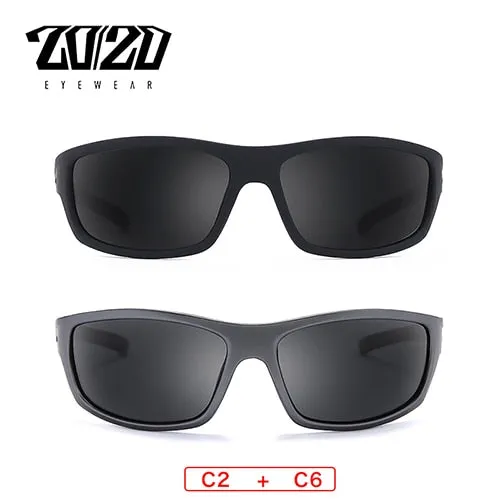 20/20 Polarized Sunglasses Men Square