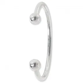 Acotis Silver Bangle Men's Torc G4022