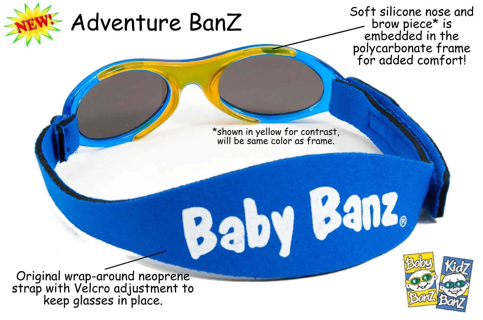 Adventure Banz Red Polka Sunglasses for 2-5 years