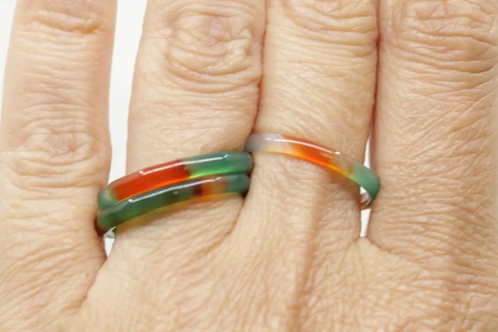 Agate Stacking Ring