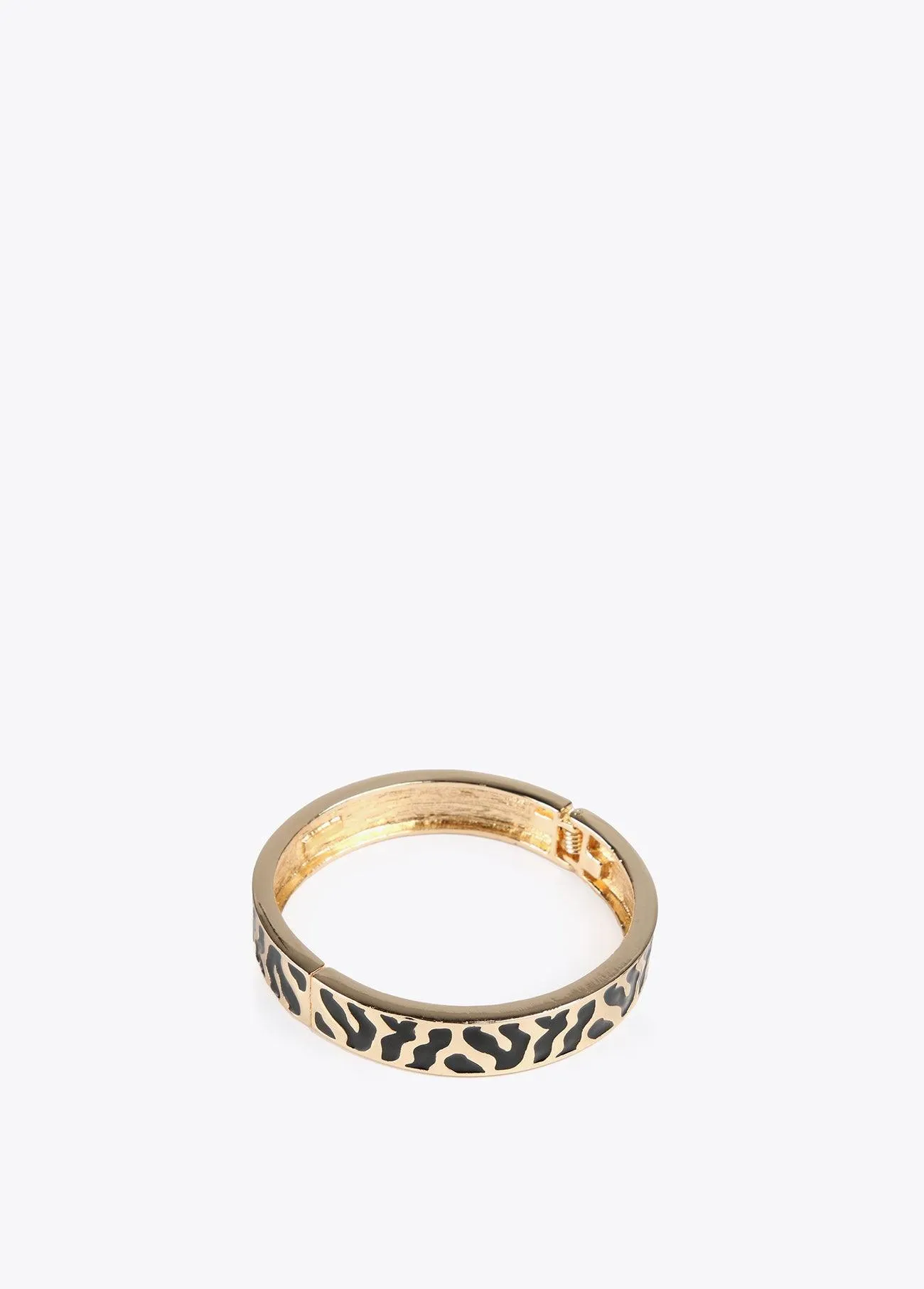 Animal print bracelet