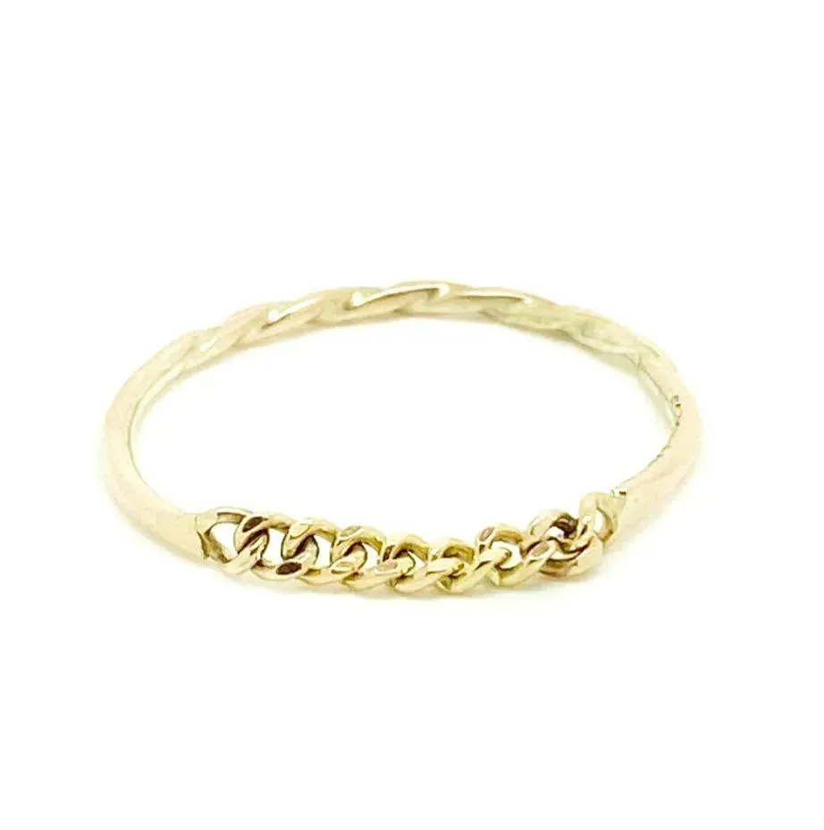 Antique Victorian 9ct Yellow Gold Ring