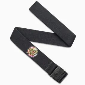 Arcade Santa Cruz Dot Slim Belt - Black Tie Dye