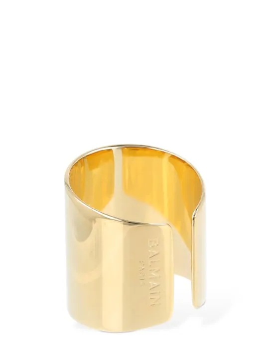 Balmain   Tubular ring 