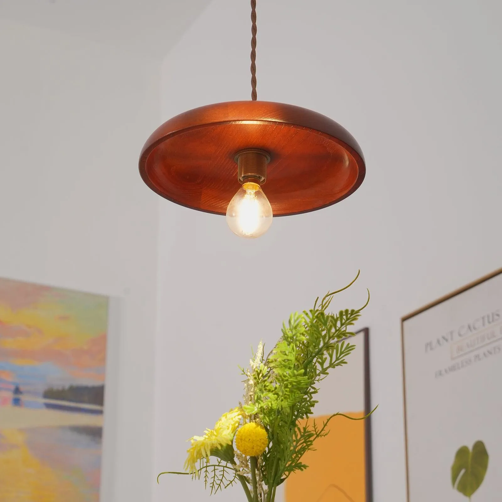 Balmain Wood Pendant Lamp