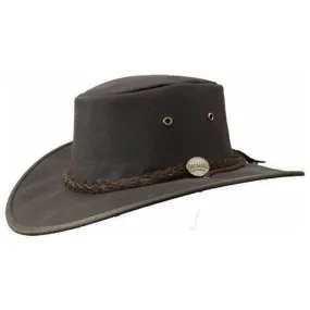 Barmah Drover Oilskin Foldaway Hat