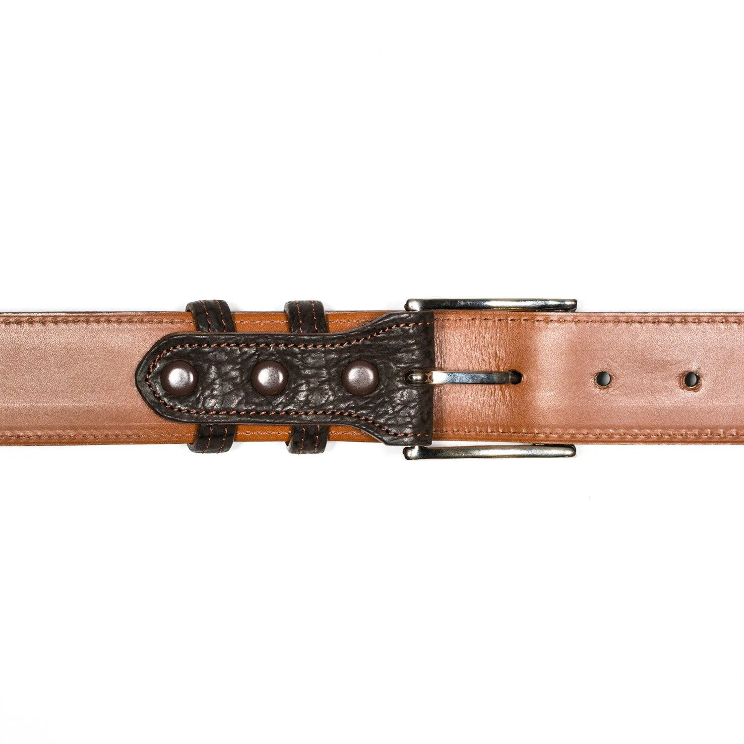 Belt in Brown Shark