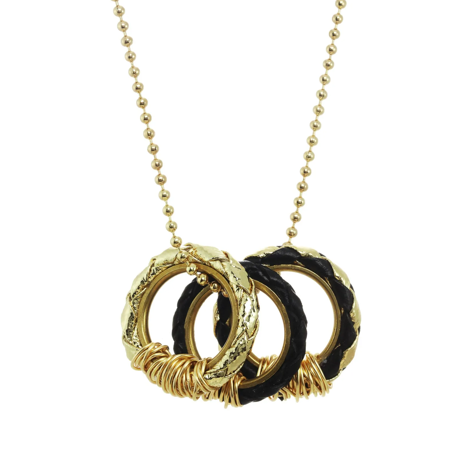 Bolo Rings Necklace