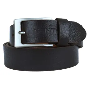 Business Leather Belt Indulge Dark Brown