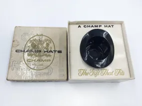 Champs Vintage "Salesman Sample" "Gift Certificate" Top Hat in Original Box