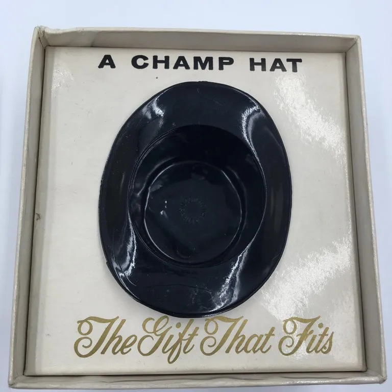 Champs Vintage "Salesman Sample" "Gift Certificate" Top Hat in Original Box