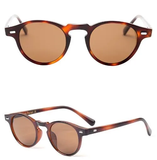 Classy Men Sunglasses Retro Tortoise