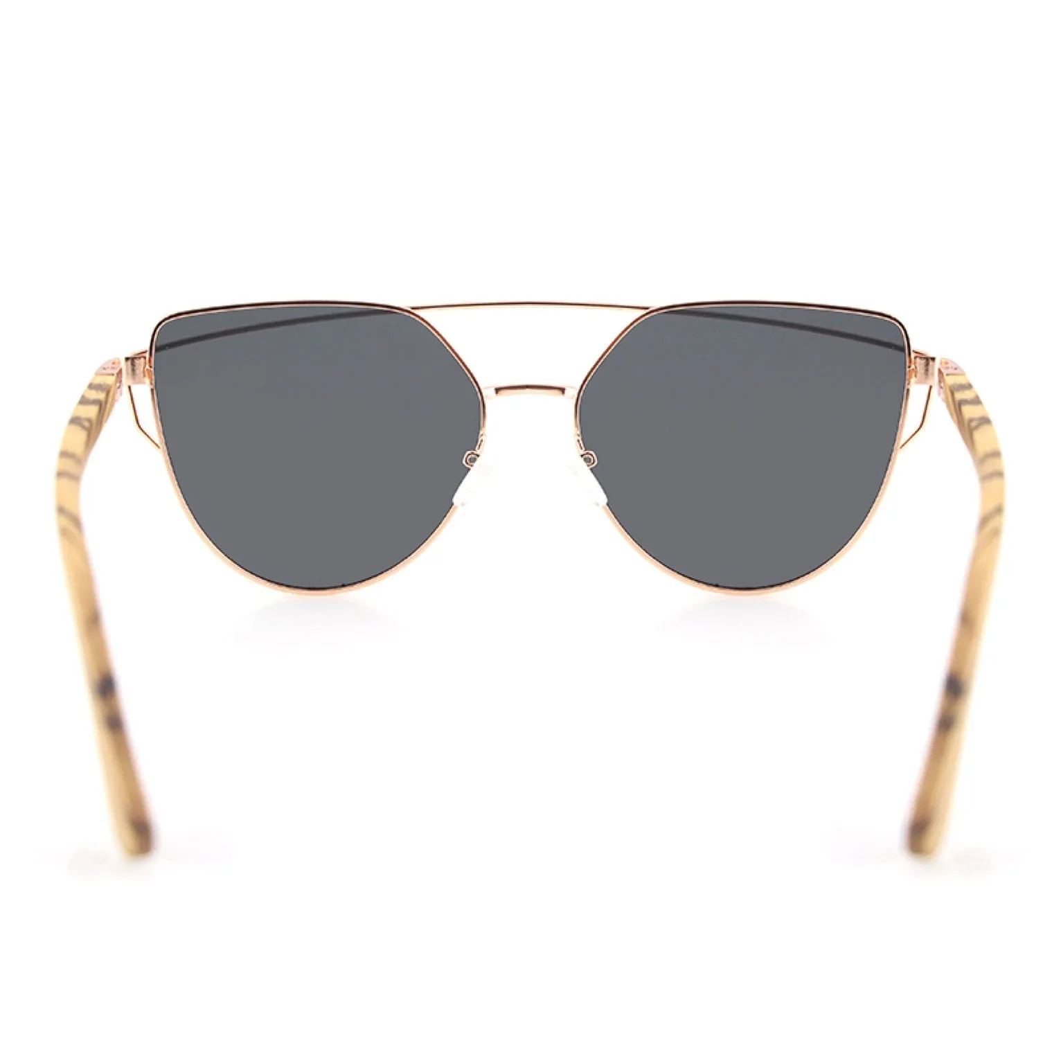 Coco // Polarized Black Cat-Eye Sunglasses