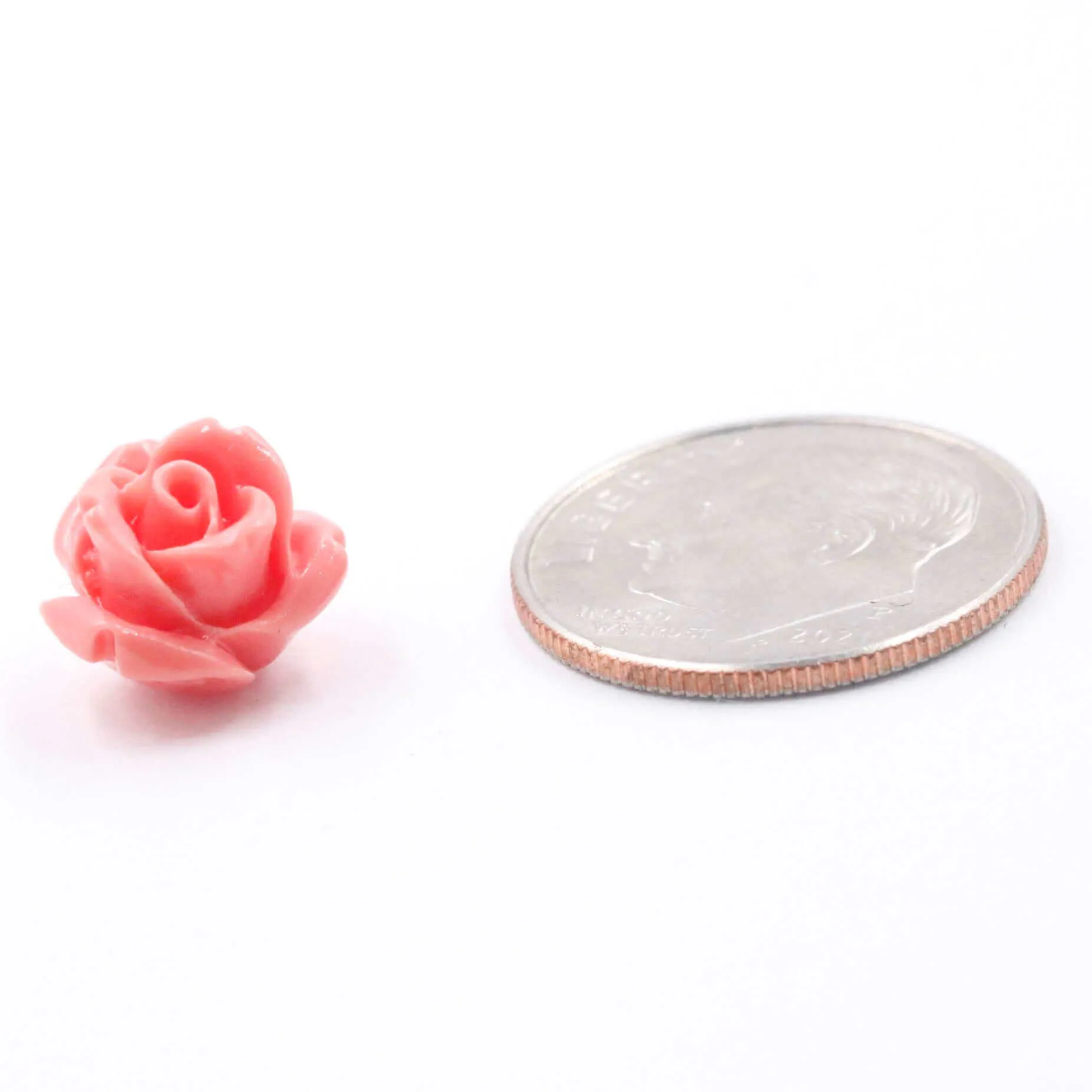 Composite Coral Flower Loose Gemstone Pink Flower Mount Flower Post Flower Mount Pink DIY Jewelry Supplies DIY Coral Jewelry SKU 6143247