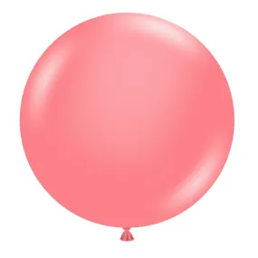 Coral | 17 INCH | Tuftex Latex Balloons | Package 6