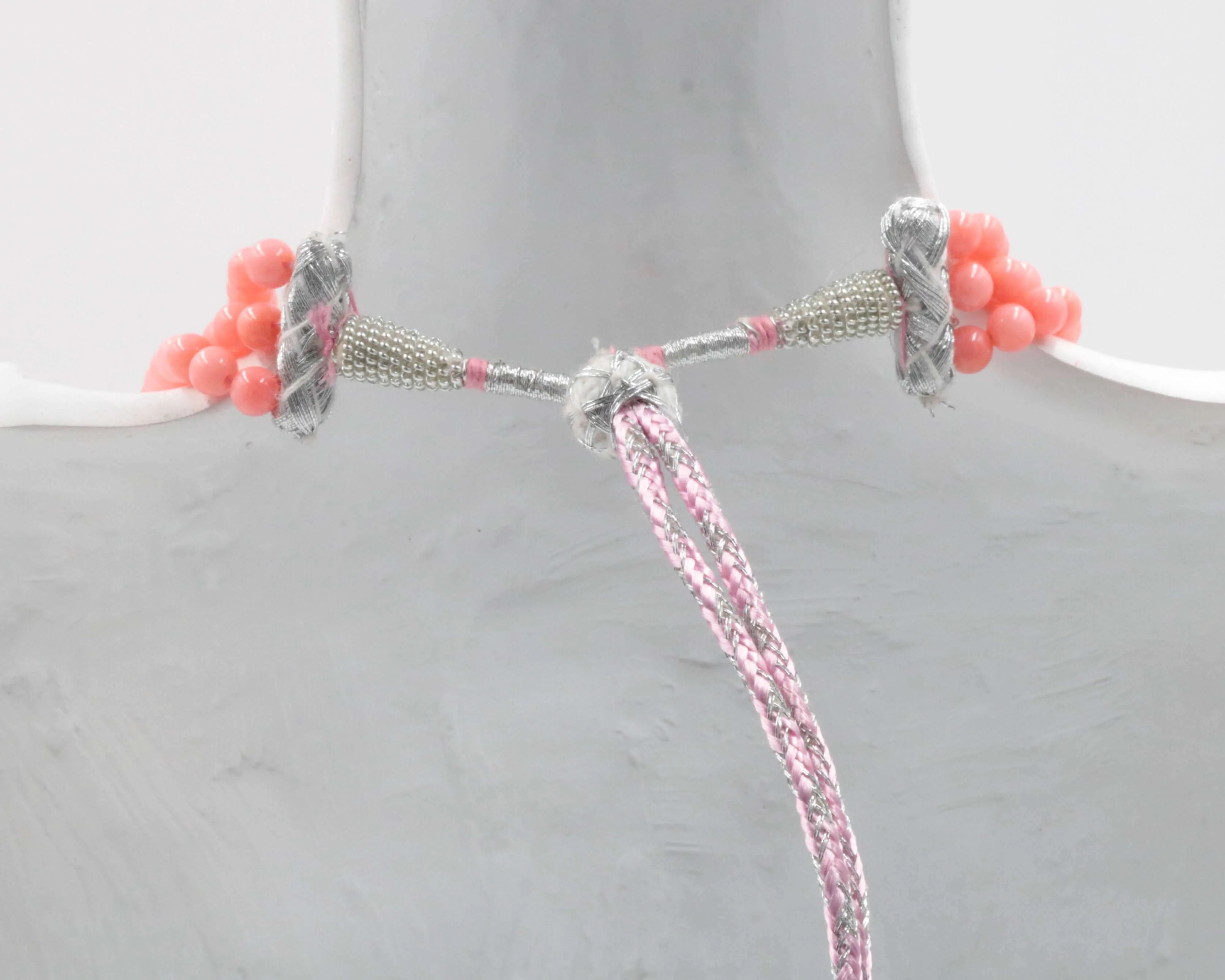 Coral Beaded Necklace Coral Necklace pink coral beaded necklace Antique Coral Beads Natural Coral Necklace 18 Inches SKU: 6142741