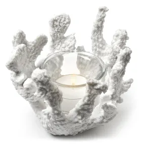 Coral Tealite Holder