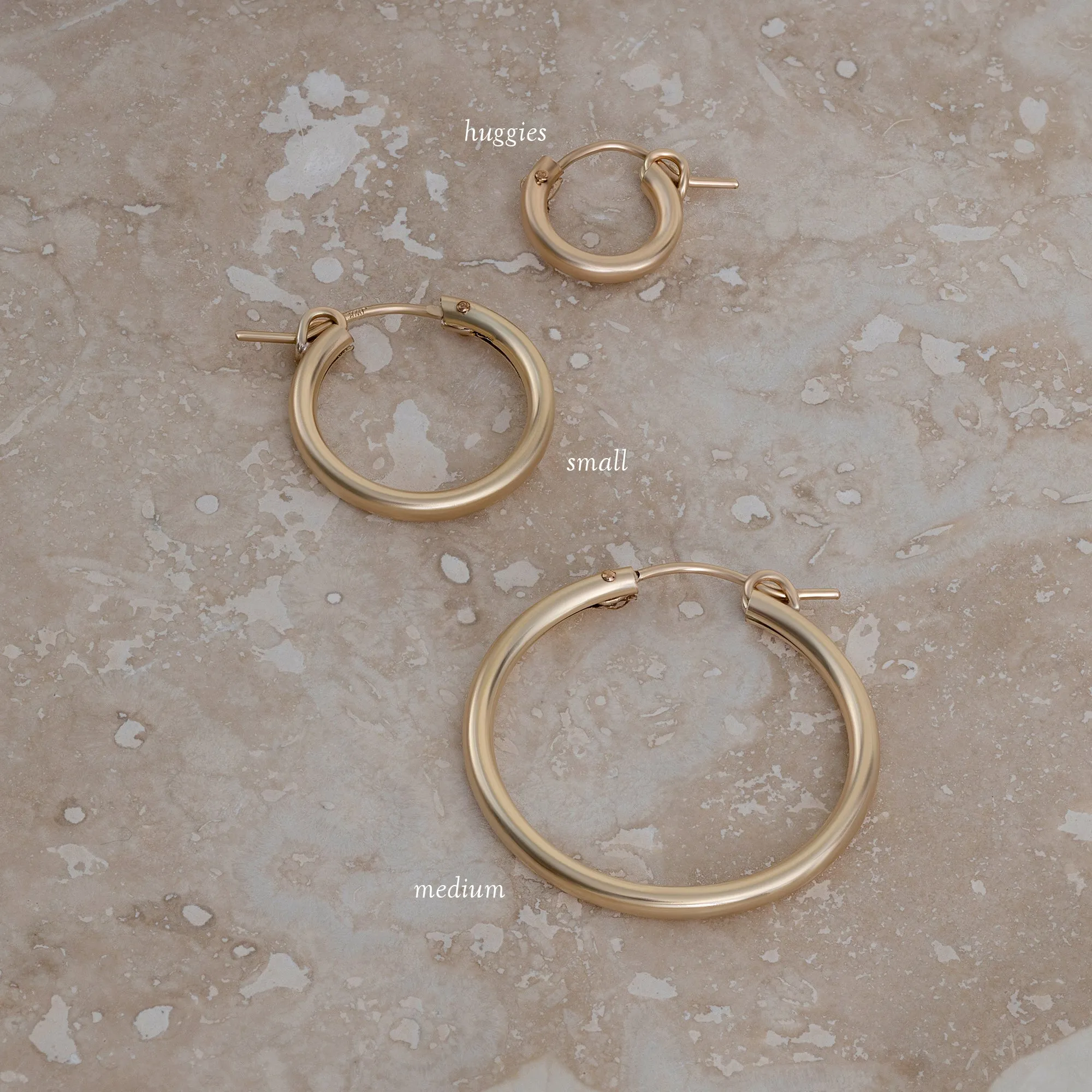 Dana Small - Gold Filled Hoop Earrings