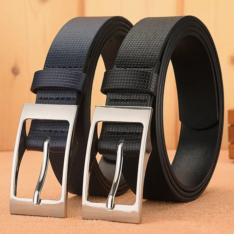 Designer White Belts Men High Quality Leather Fashion Luxury Male Waist Belt Casual Male Pu Leather Dot Strap Ceinture Homme