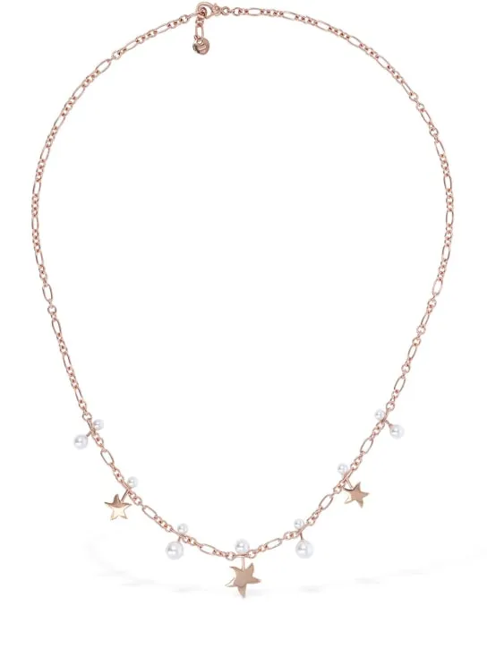 DoDo   9kt Rose gold Stellina necklace 