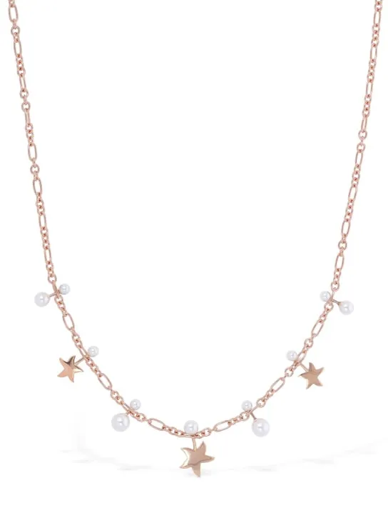 DoDo   9kt Rose gold Stellina necklace 