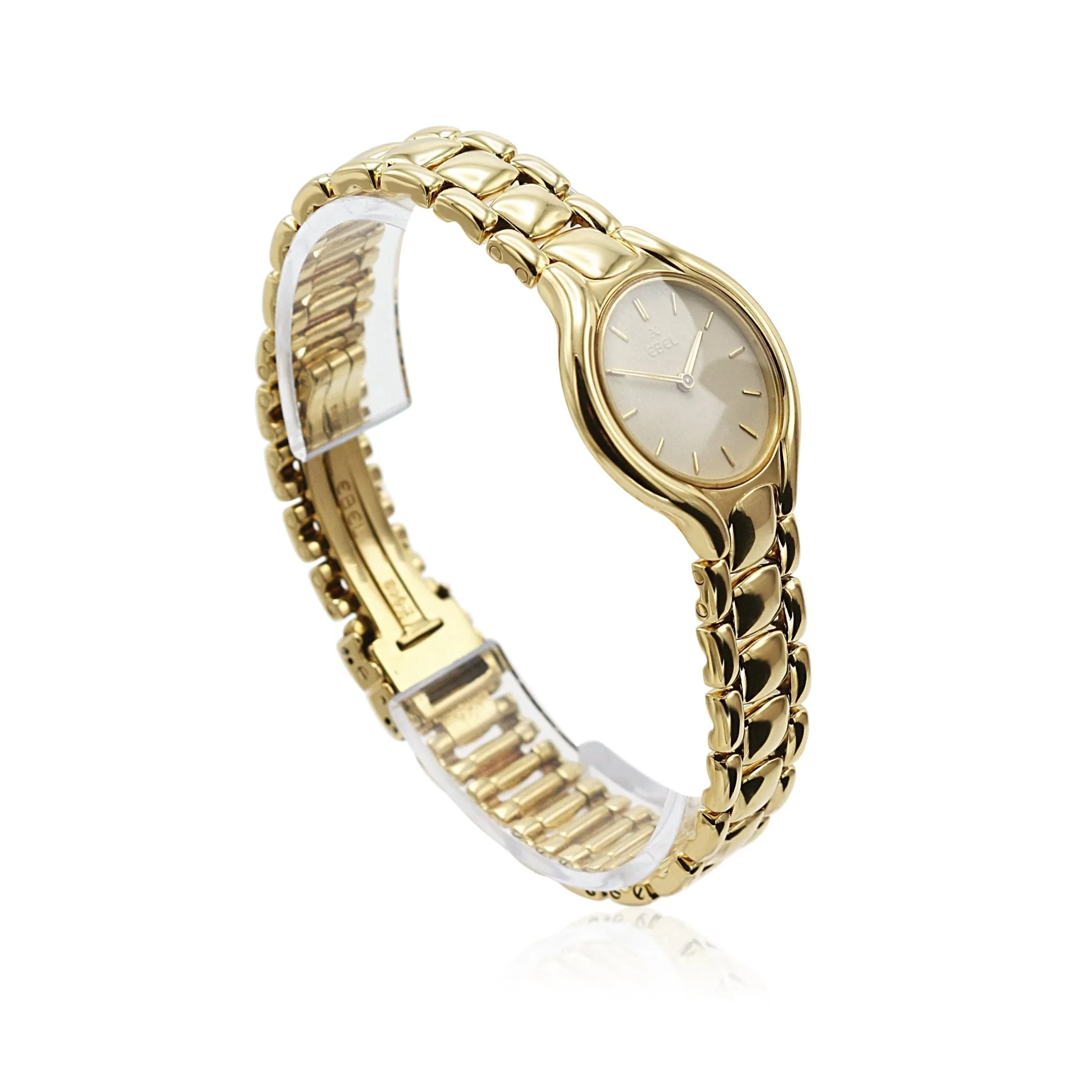 Ebel Beluga 18ct Yellow Gold Bracelet Quartz Watch