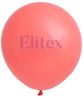 Elitex 12" Pastel Coral Latex Balloon 50ct