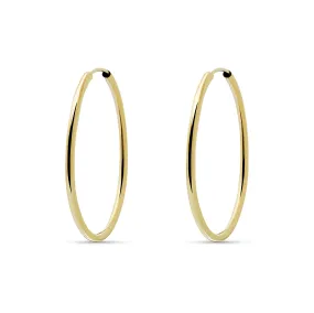 Essential Hoops - 14 karat gold hoop earring