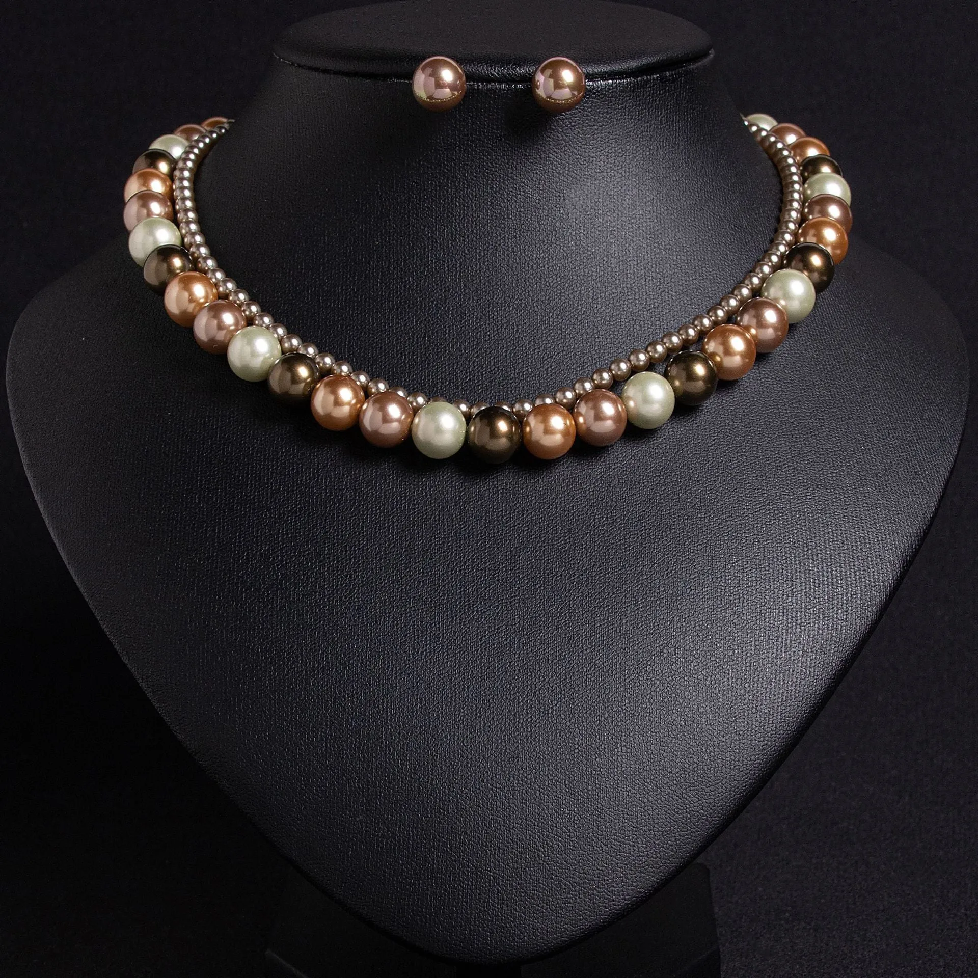 Fashionable light luxury high-end autumn and winter pearl necklace for women fashion trend high-end chain clavicle chain jewelry