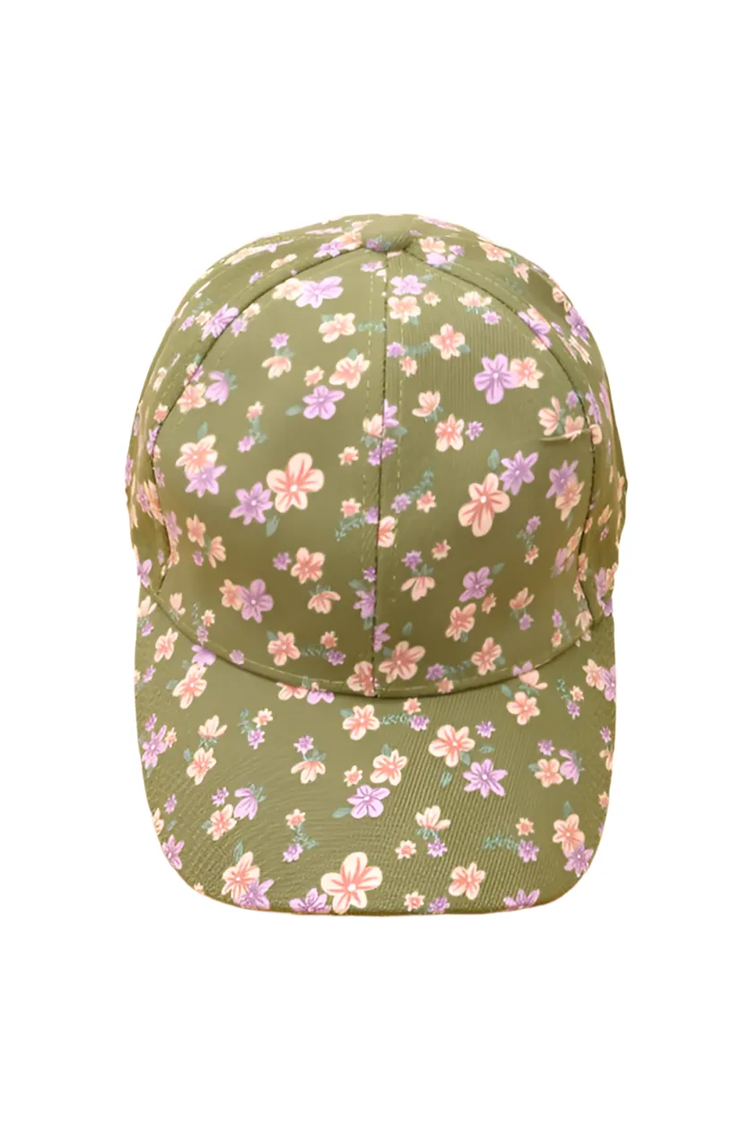 Floral Baseball Cap