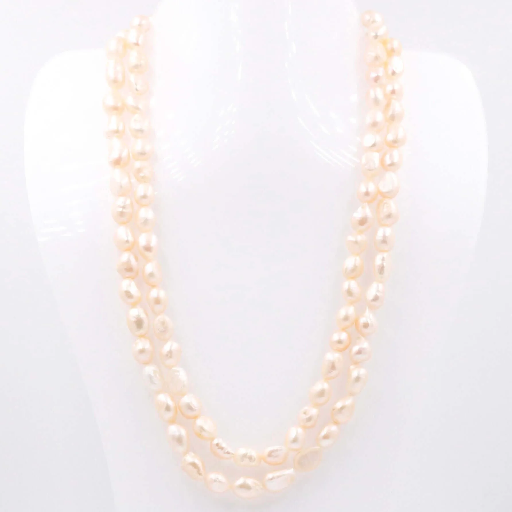 Fresh Water Pearl Necklace Pearl Necklace Long Necklace Layered Necklace Single Strand Necklace Pearl Jewelry SKU 6143268