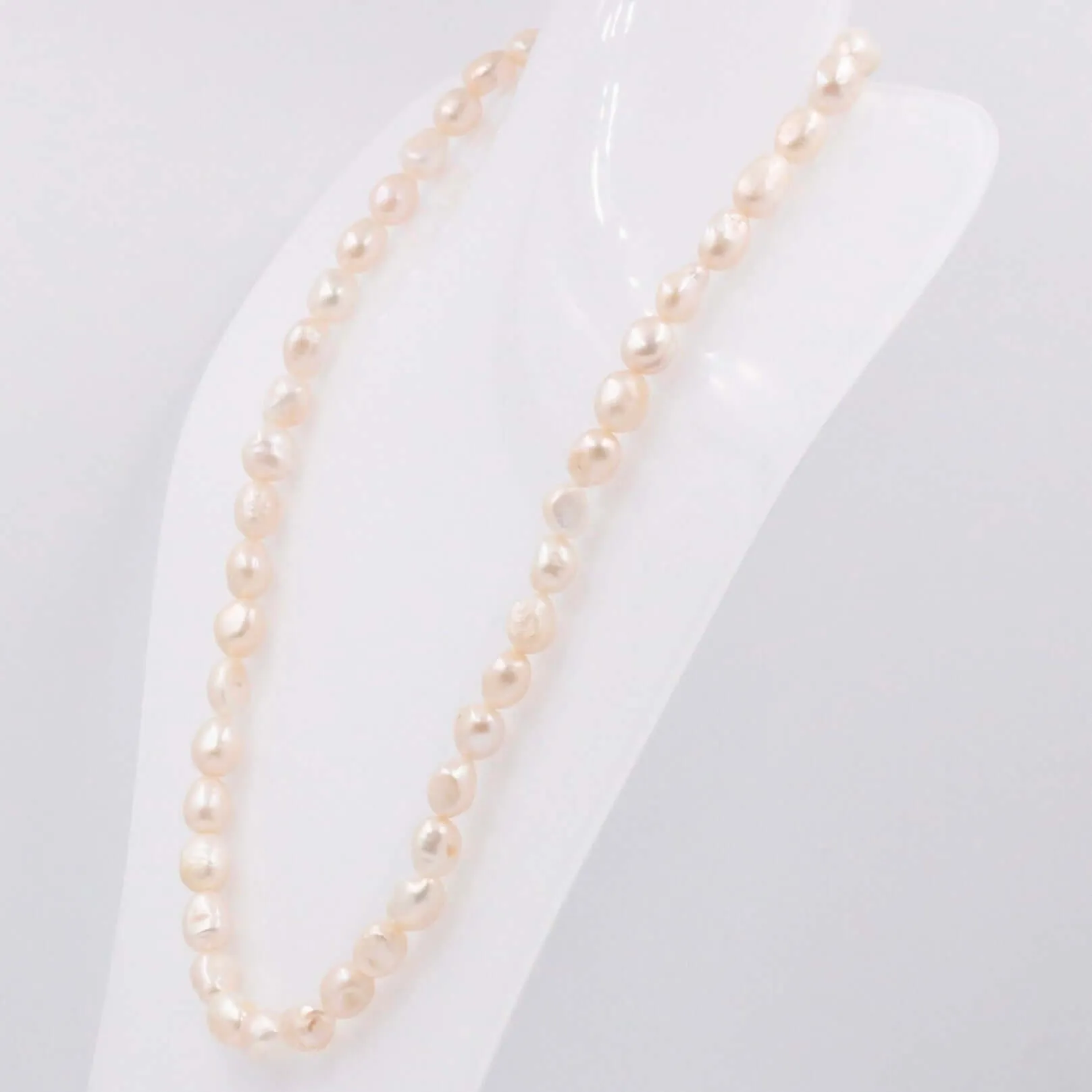 Fresh Water Pearl Necklace Pearl Necklace Long Necklace Layered Necklace Single Strand Necklace Pearl Jewelry SKU 6143268