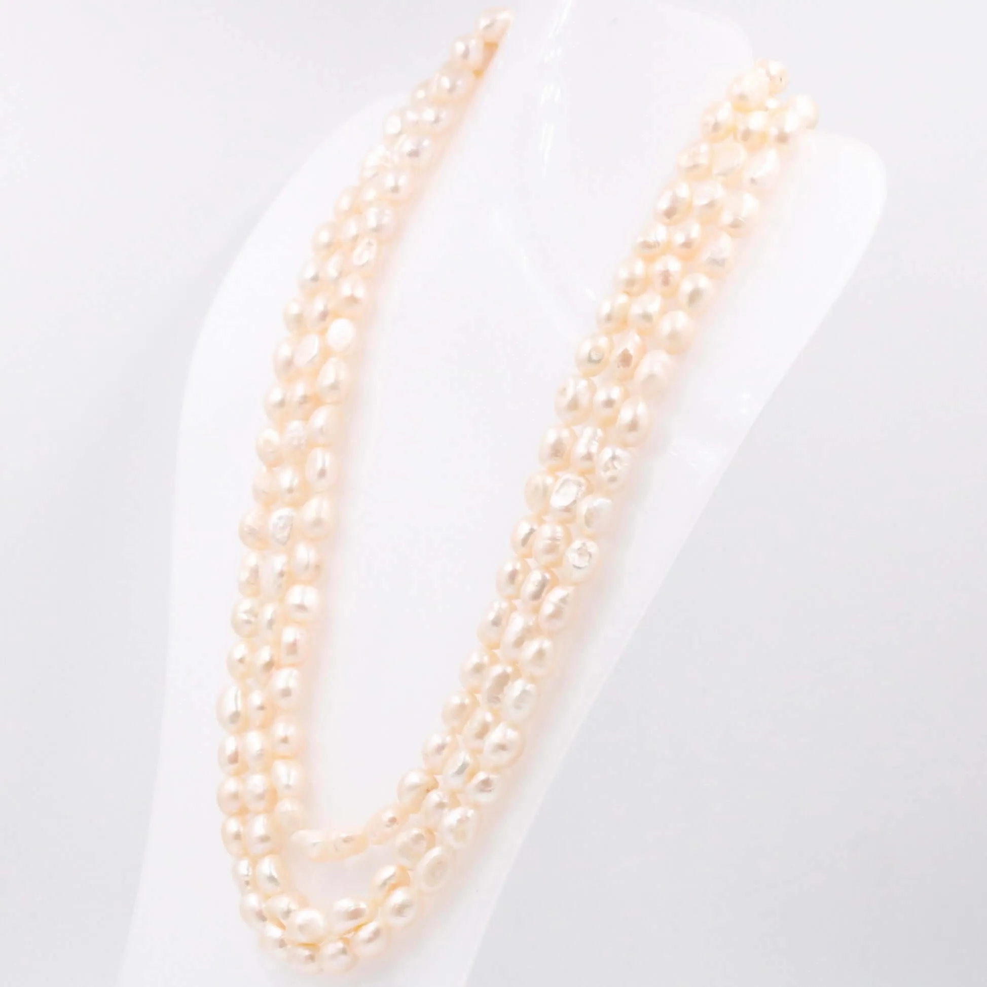 Fresh Water Pearl Necklace Pearl Necklace Long Necklace Layered Necklace Single Strand Necklace Pearl Jewelry SKU 6143268