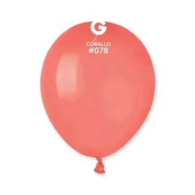 Gemar - 5' Coral Latex Balloons #078 (100pcs)