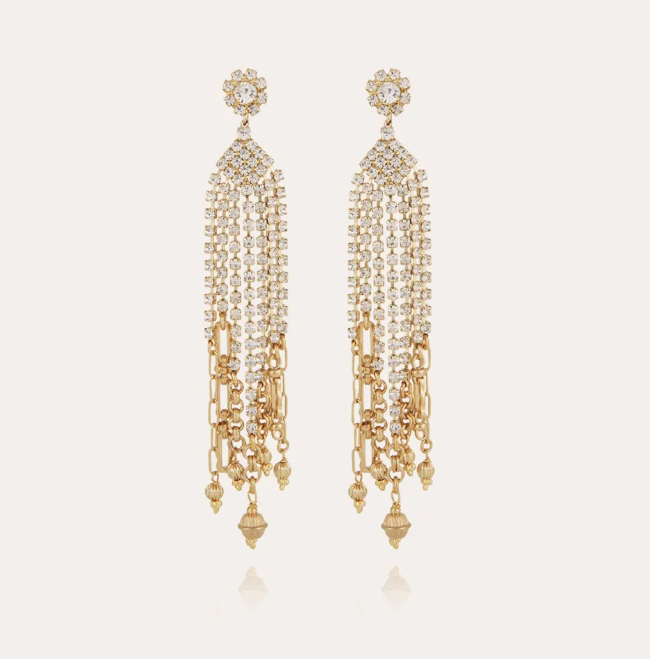 Grace strass earrings