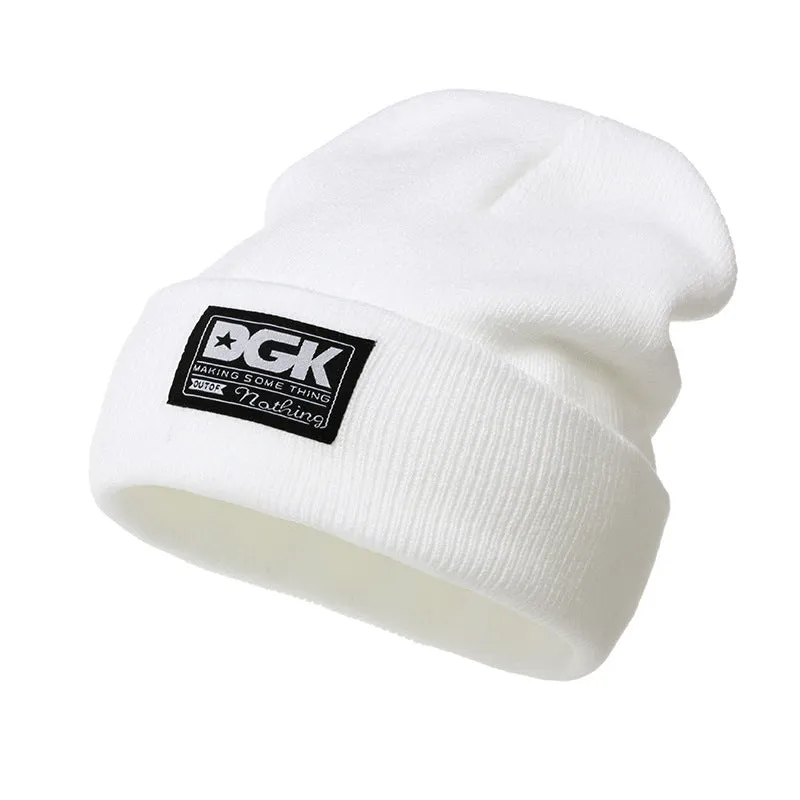 Hats Keep Warm Autumn and Winter Knitted Hat Female Letter Hip-hop Woolen Hat Brand Beanies Hats for Women and Man