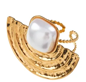 Heritage Ring - Pearl Moon