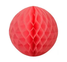 Honeycomb Ball - Coral