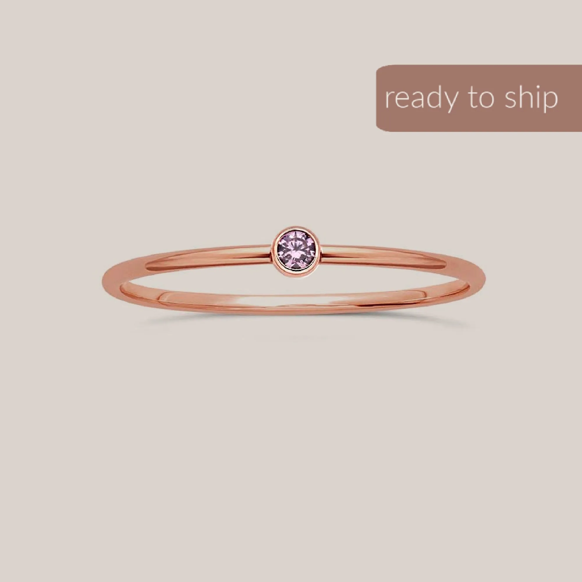 June Birthstone Ring