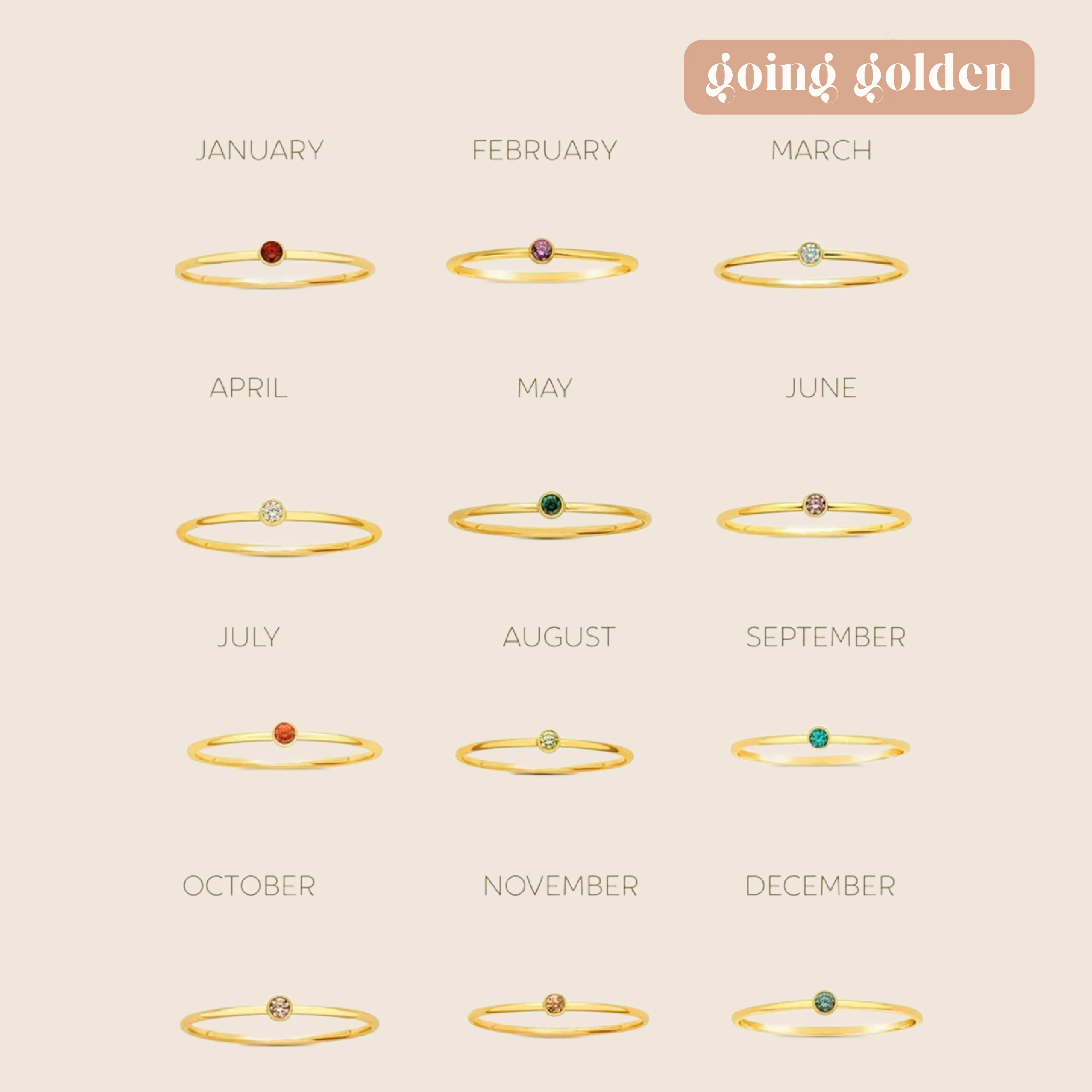 June Birthstone Ring