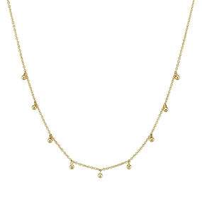 Kids Mini Dainty Ball Chain Necklace