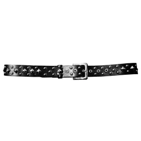 KING ROCKER Pyramid Studded Belt