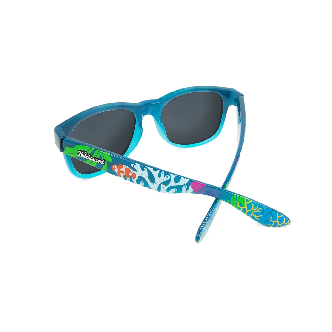 Knockaround Fort Knocks Sunglasses - Coral Reef (Limited Edition)