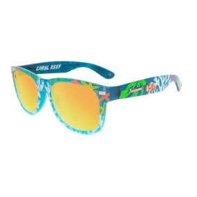 Knockaround Fort Knocks Sunglasses - Coral Reef (Limited Edition)