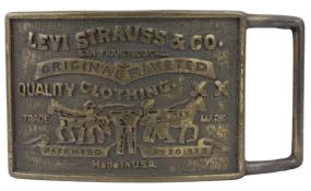 Levi Strauss & Co Original Riveted Belt Buckle