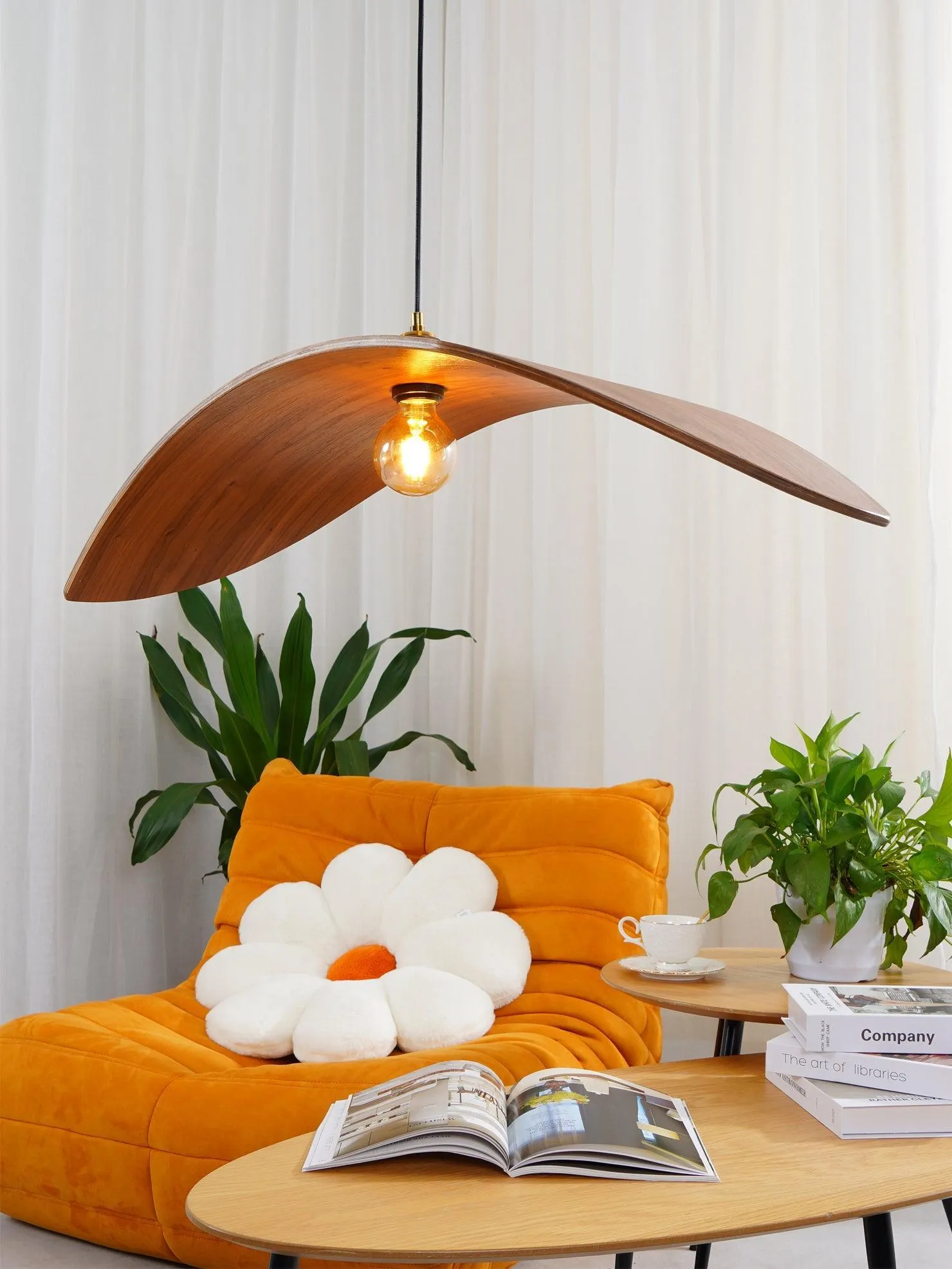 Libelle Wood Pendant Lamp