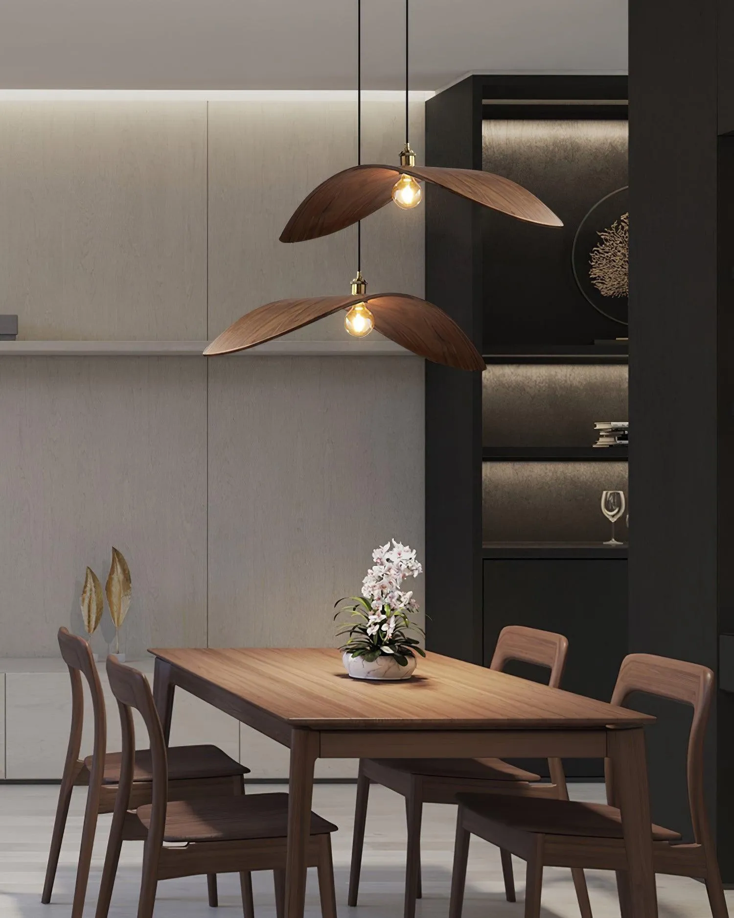 Libelle Wood Pendant Lamp